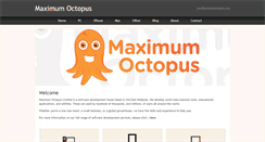 Desktop Screenshot of maximumoctopus.com